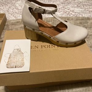 Ten Points Bone Wooden Heels